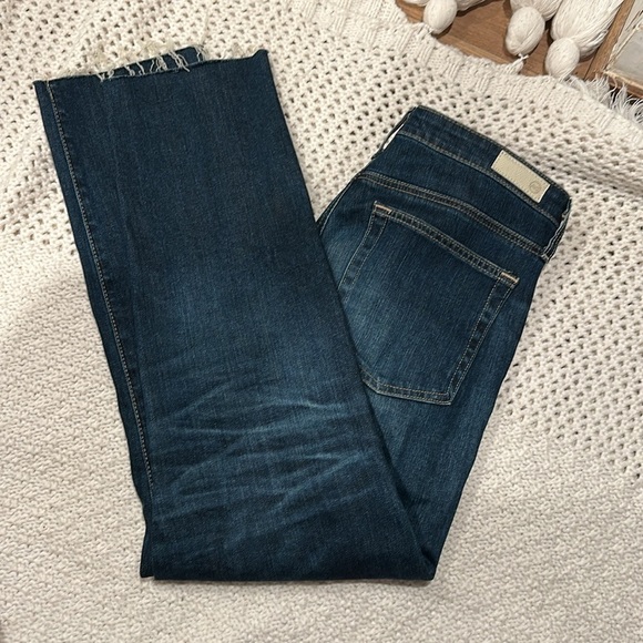 ADRIANO GOLDSCHMIED THE ISABELLE HIGH RISE STRAIGHT CROP Women's Blue Jeans 30R - Picture 4 of 13